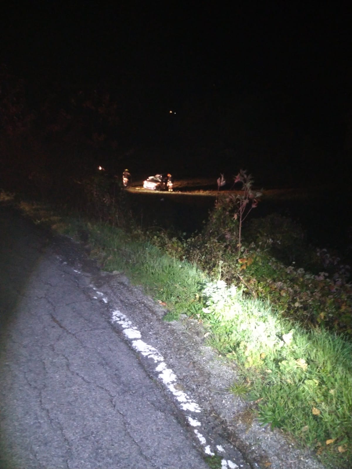 Fresonara: auto nel fosso, muore 55enne di Basaluzzo