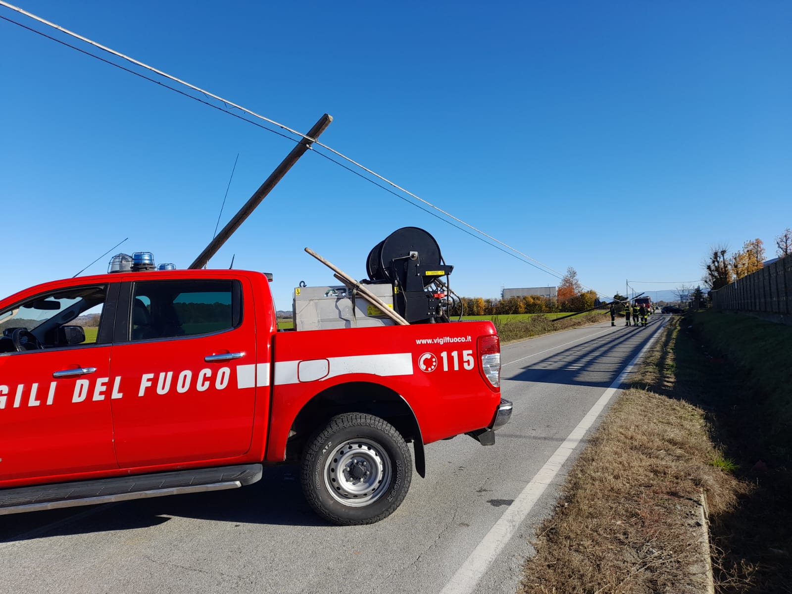 Quargnento, strada invasa dal fango (dei trattori)