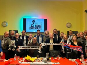 Grigi Club ‘Marescalco’: Liverani, Servili e la società alla festa di Natale