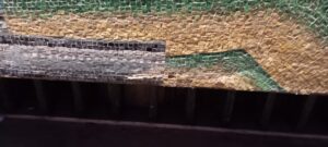 Alessandria, il mosaico di Severini perde i pezzi