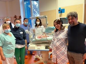 È Pietro Giulio il primo nato della neo Aou di Alessandria