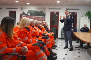 Soccorritori e guida in sicurezza: a lezione col comandante della Polstrada