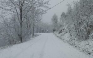 Neve nel Ponzonese: la Protezione Civile invita alla prudenza