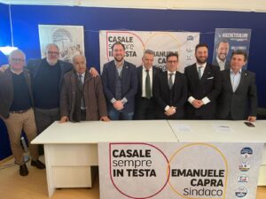 Casale, Emanuele Capra (Lega) candidato sindaco del centrodestra