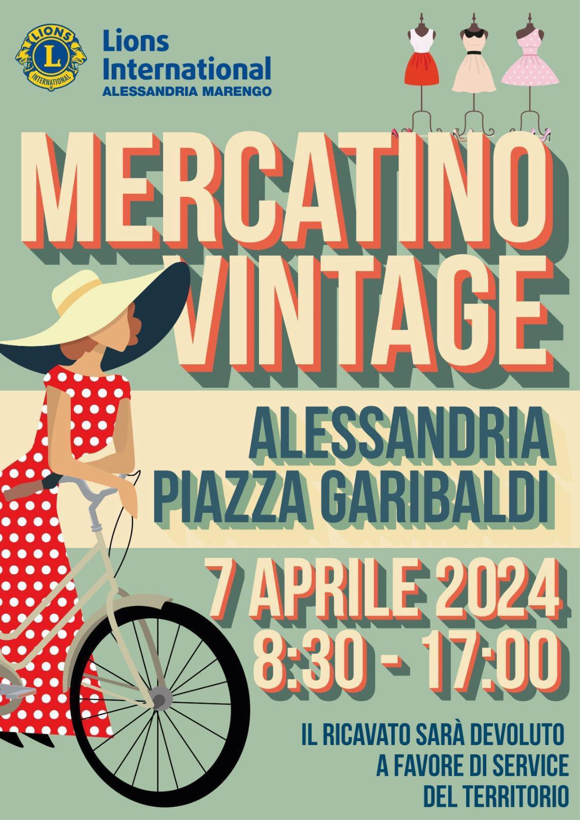 Alessandria: il mercatino vintage e l’obiettivo della solidarietà