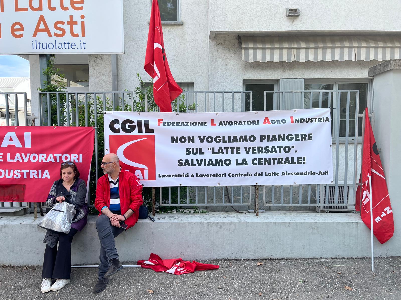 Centrale del Latte di Alessandria e Asti: stop alla produzione