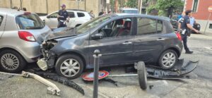Alessandria: scontro all’incrocio, scooterista all’ospedale in codice giallo