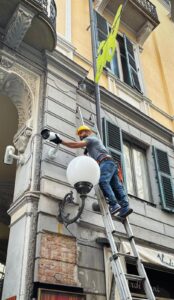 Via San Lorenzo: ecco le telecamere di “La città nostra”