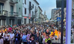 Alessandria, Ronn Moss e Angela Melillo alla festa del Cristo