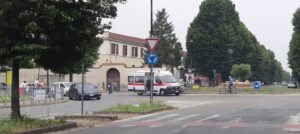 Alessandria: incidente stradale agli Orti, sul posto 118 e vigili