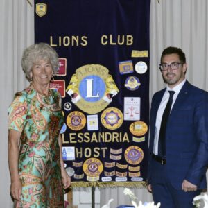 Lions Club Alessandria Host, Virginia Viola nuovo presidente