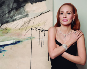 Damiani celebra il centenario con Jessica Chastain