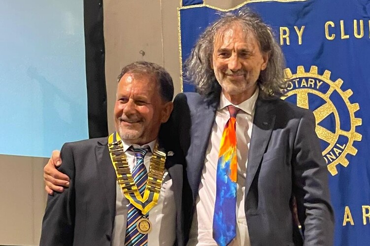 Rotary Novi, il maestro Andrea Oddone è il nuovo presidente