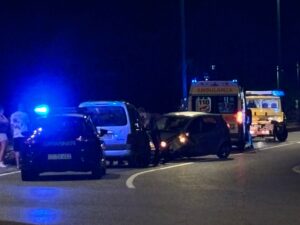 Casale, incidente sul ponte del Po