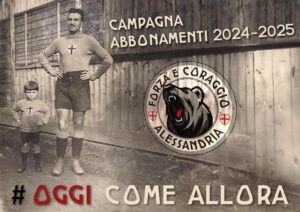 Con la Fc Alessandria. “Oggi come allora”