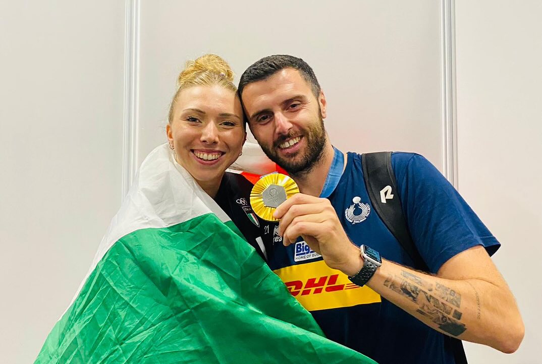 Fubine, atleta di Serie A coi ragazzi del volley