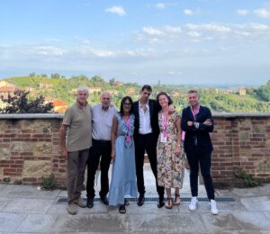 Achille Lauro, visita a sorpresa a Vignale