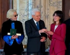 Mattarella premia studentessa di Tortona
