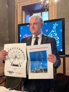 Alessandria: in piazza Garibaldi arriva la ruota panoramica