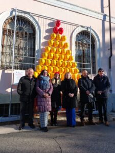 L’albero per la sicurezza sul lavoro a Bosco Marengo