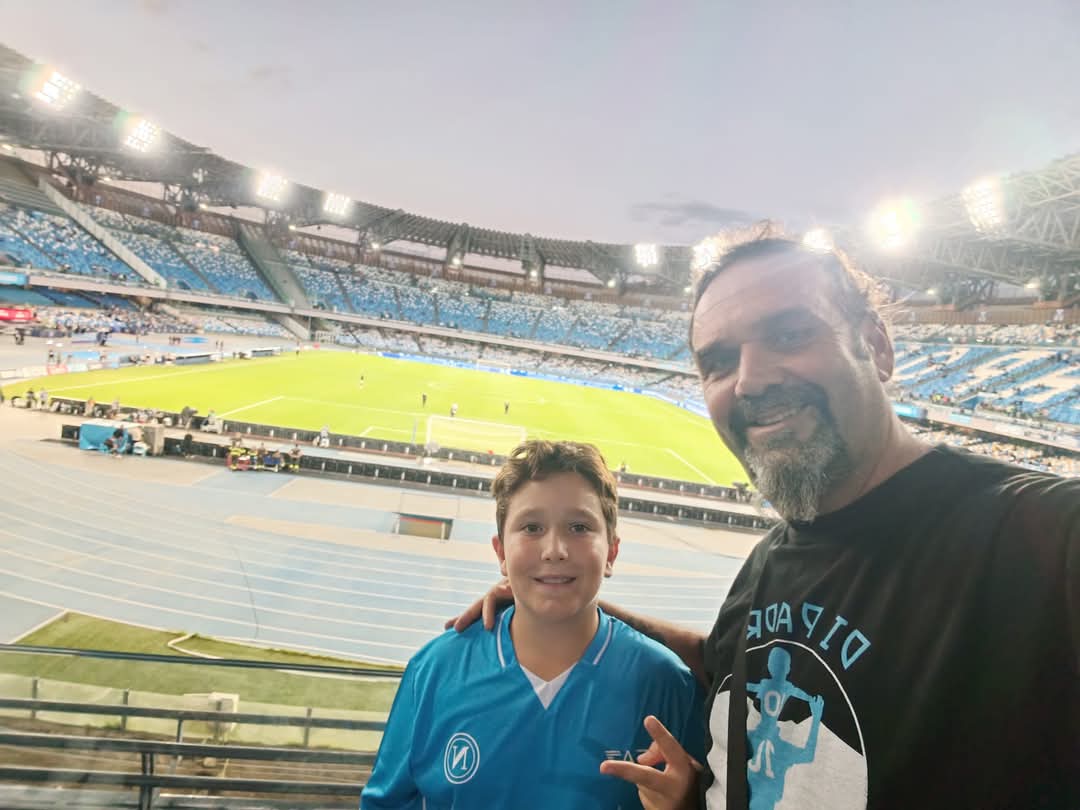 Da Alessandria a Napoli per festeggiare lo scudetto