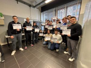 Alessandria: patentino della Robotica per gli studenti del ‘Volta’
