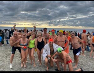 Capodanno con tuffo in mare, alessandrini al ‘Cimento di Varazze’