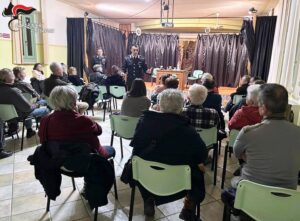 Rivarone, i Carabinieri incontrano i cittadini per prevenire le truffe