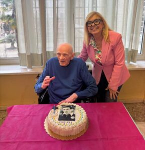 Sergio Notarnicola, 90 anni con molto grigio