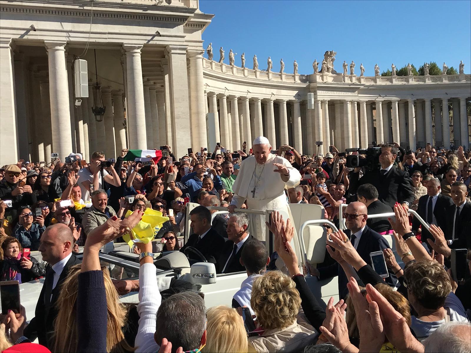 La volta che Alessandria andò da papa Francesco