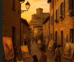 “Cremolino art festival”, il borgo si riempie di bellezza nel weekend