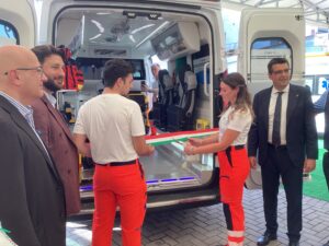 Croce Verde Alessandria: inaugurate 3 ambulanze