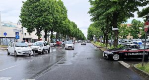 Sinistro stradale in viale Teresa Michel: un ferito