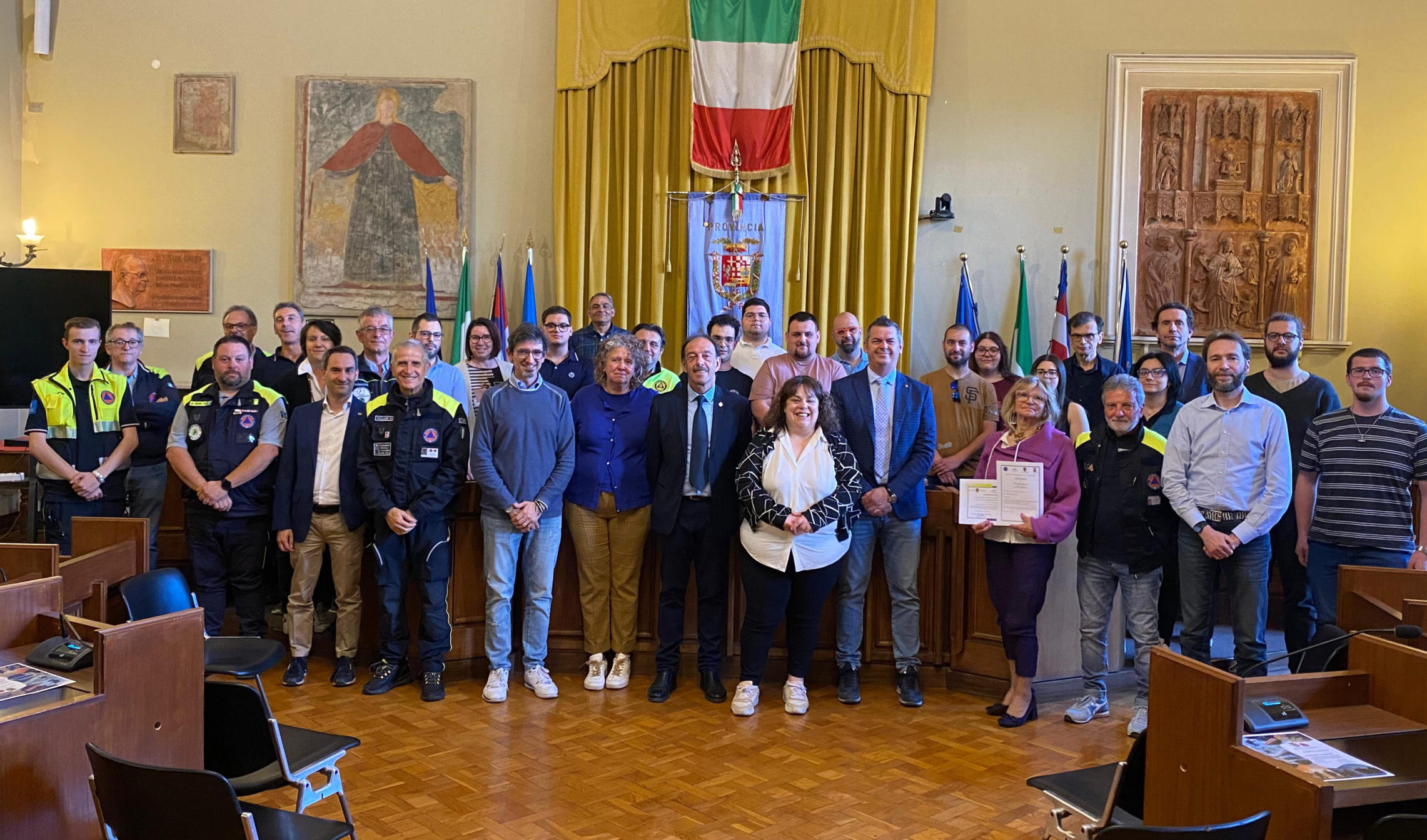 I radiofonisti del soccorso: da tutta Italia ad Alessandria