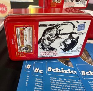 Krumiri d’autore e fumetti per la ricerca al Casale Comics&Games 2025