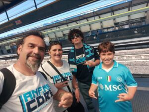 Da Alessandria a Napoli per festeggiare lo scudetto