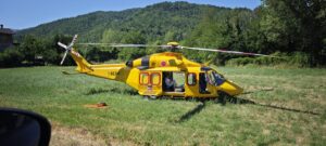 Casalnoceto: incidente con quattro feriti, l’intervento dell’elisoccorso