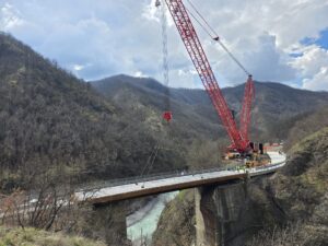 Val Borbera, aperto il ponte della Gnocca