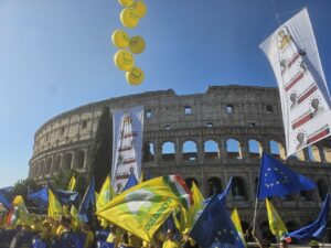 “Contro i contadini non si governa”: Coldiretti protesta contro le politiche Ue