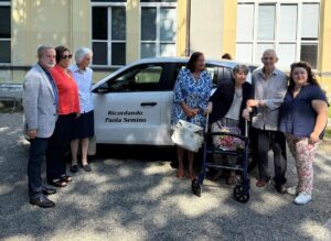 Novi Ligure: nuova auto per il Csp in ricordo di Paola Semino