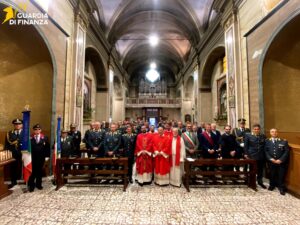 Tortona, celebrazione per San Matteo con la Guardia di Finanza