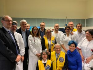 Nuove apparecchiature per la Cardiologia pediatrica grazie ai Lions