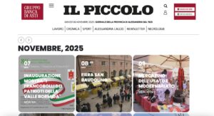 ‘Il Piccolo’ e la nuova pagina degli Eventi