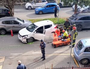 Alessandria: incidente stradale in via Maria Bensi, grave 47enne