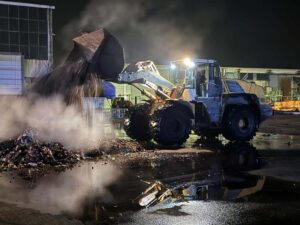 Incendio Bioland: odore acre ad Alessandria, le misure disposte dal Comune