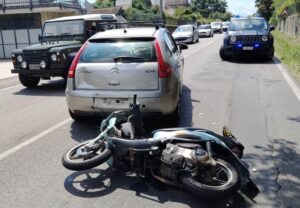 Mornese: giovane scooterista causa l’incidente, era sotto l’effetto di droga