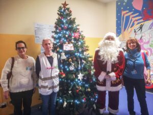 Anche all’Ospedaletto arriva Babbo Natale (non solo uno)