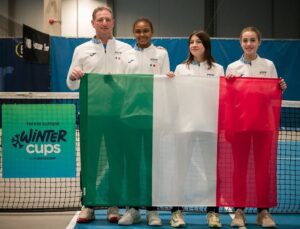 Kristel Fantoni Kaba in campo con l’Italia Under 12 alla Winter Cup