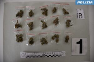 Operazione antidroga ad Alessandria: 10 perquisizioni, stupefacenti sequestrati