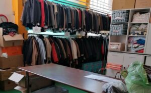 Caritas di Alessandria: servizio guardaroba sospeso fino a maggio